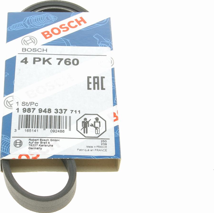 BOSCH 1 987 948 337 - Ķīļrievu siksna ps1.lv