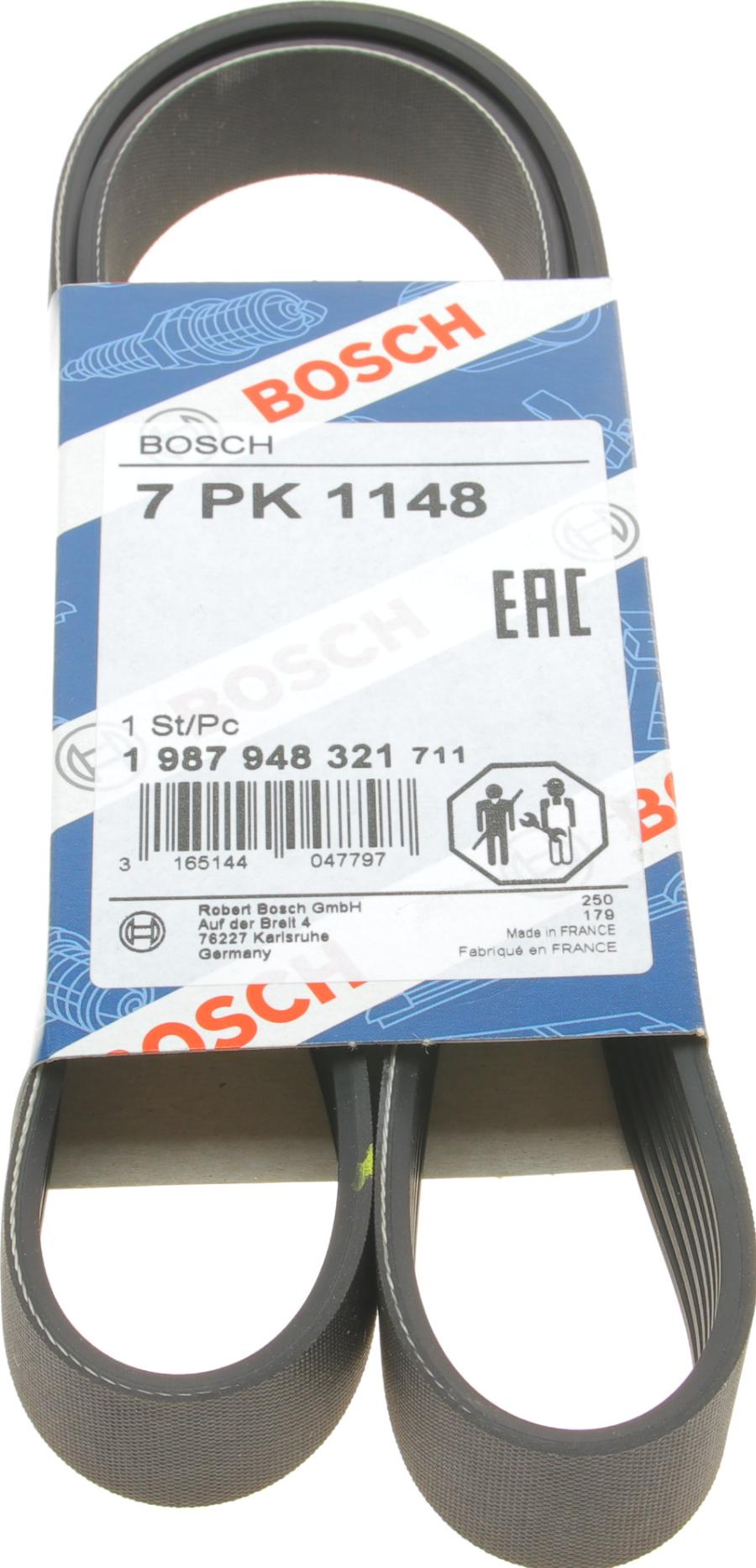 BOSCH 1 987 948 321 - Ķīļrievu siksna ps1.lv