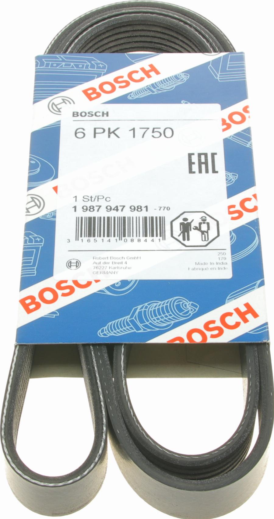 BOSCH 1 987 947 981 - Ķīļrievu siksna ps1.lv