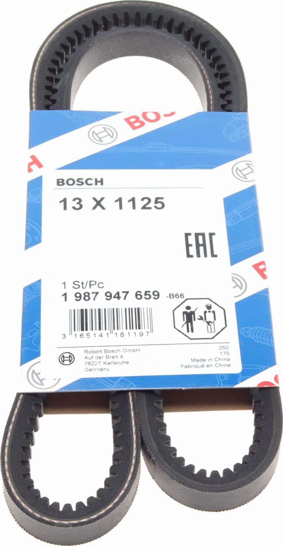 BOSCH 1 987 947 659 - Ķīļsiksna ps1.lv