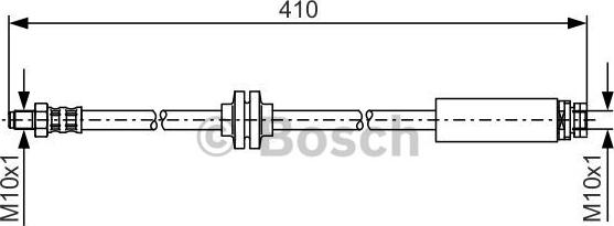 BOSCH 1 987 481 022 - Bremžu šļūtene ps1.lv