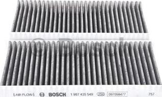 BOSCH 1 987 435 549 - Filtrs, Salona telpas gaiss ps1.lv