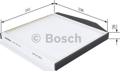 BOSCH 1 987 435 061 - Filtrs, Salona telpas gaiss ps1.lv