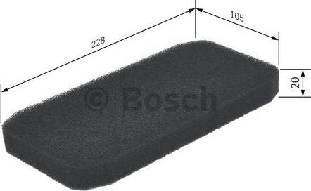 BOSCH 1 987 431 173 - Filtrs, Salona telpas gaiss ps1.lv