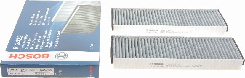 BOSCH 1 987 432 422 - Filtrs, Salona telpas gaiss ps1.lv