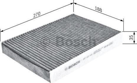 BOSCH 1 987 432 549 - Filtrs, Salona telpas gaiss ps1.lv