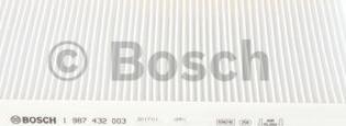 BOSCH 1 987 432 003 - Filtrs, Salona telpas gaiss ps1.lv