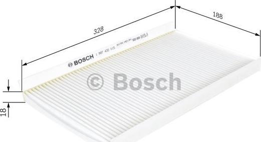 BOSCH 1 987 432 015 - Filtrs, Salona telpas gaiss ps1.lv