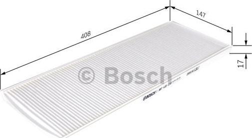 BOSCH 1 987 432 010 - Filtrs, Salona telpas gaiss ps1.lv