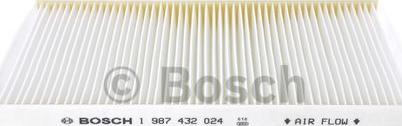 BOSCH 1 987 432 024 - Filtrs, Salona telpas gaiss ps1.lv