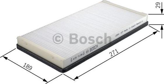 BOSCH 1 987 432 022 - Filtrs, Salona telpas gaiss ps1.lv