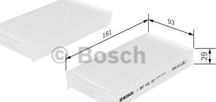 BOSCH 1 987 432 167 - Filtrs, Salona telpas gaiss ps1.lv