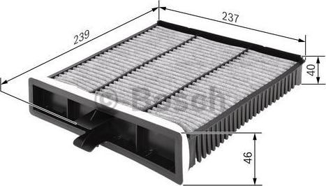 BOSCH 1 987 432 394 - Filtrs, Salona telpas gaiss ps1.lv