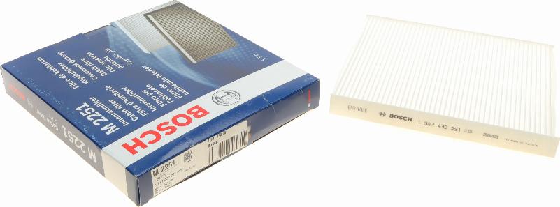 BOSCH 1 987 432 251 - Filtrs, Salona telpas gaiss ps1.lv