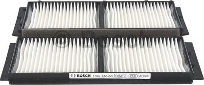 BOSCH 1 987 432 209 - Filtrs, Salona telpas gaiss ps1.lv