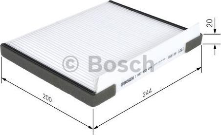 BOSCH 1 987 432 204 - Filtrs, Salona telpas gaiss ps1.lv