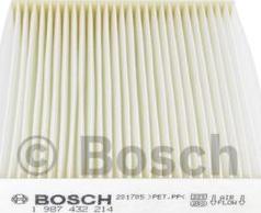 BOSCH 1 987 432 214 - Filtrs, Salona telpas gaiss ps1.lv