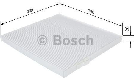 BOSCH 1 987 432 237 - Filtrs, Salona telpas gaiss ps1.lv