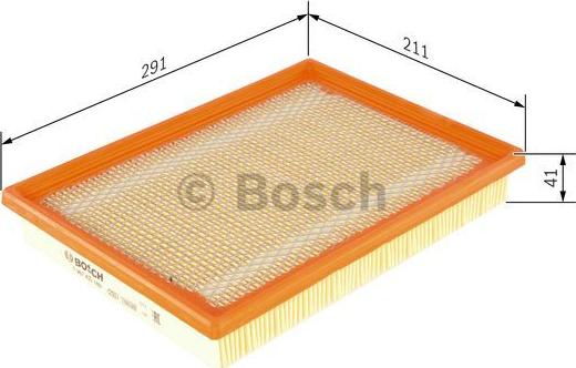 BOSCH 1 987 429 189 - Gaisa filtrs ps1.lv