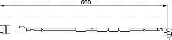 BOSCH 1 987 474 908 - Indikators, Bremžu uzliku nodilums ps1.lv