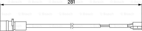 BOSCH 1 987 474 924 - Indikators, Bremžu uzliku nodilums ps1.lv