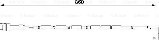 BOSCH 1 987 474 922 - Indikators, Bremžu uzliku nodilums ps1.lv