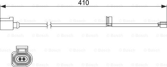 BOSCH 1 987 474 516 - Indikators, Bremžu uzliku nodilums ps1.lv