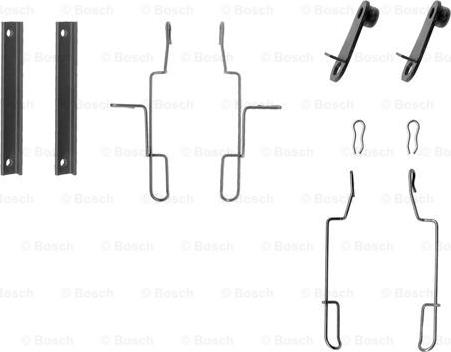 BOSCH 1 987 474 196 - Piederumu komplekts, Disku bremžu uzlikas ps1.lv