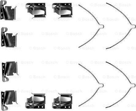 BOSCH 1 987 474 279 - Piederumu komplekts, Disku bremžu uzlikas ps1.lv
