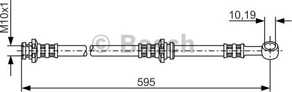 BOSCH 1 987 476 131 - Bremžu šļūtene ps1.lv