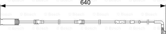 BOSCH 1 987 473 045 - Indikators, Bremžu uzliku nodilums ps1.lv