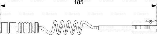 BOSCH 1 987 473 007 - Indikators, Bremžu uzliku nodilums ps1.lv