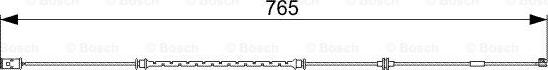 BOSCH 1 987 473 018 - Indikators, Bremžu uzliku nodilums ps1.lv