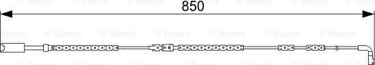 BOSCH 1 987 473 030 - Indikators, Bremžu uzliku nodilums ps1.lv