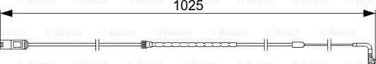 BOSCH 1 987 473 026 - Indikators, Bremžu uzliku nodilums ps1.lv