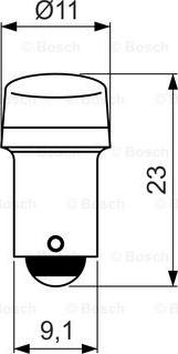 BOSCH 1 987 301 514 - Kvēlspuldze, Pagriezienu signāla lukturis ps1.lv