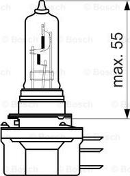 BOSCH 1 987 301 099 - Kvēlspuldze, Tālās gaismas lukturis ps1.lv