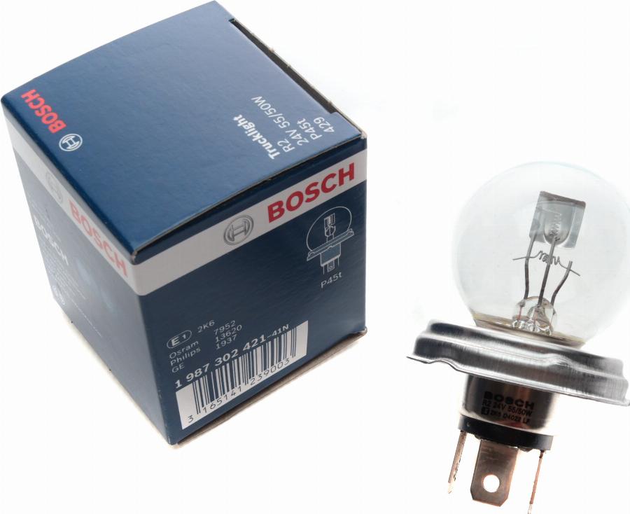 BOSCH 1 987 302 421 - Kvēlspuldze ps1.lv