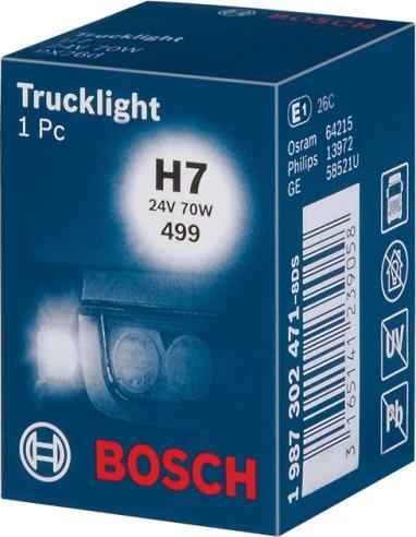 BOSCH 1.987.302.471 - Kvēlspuldze, Pamatlukturis ps1.lv