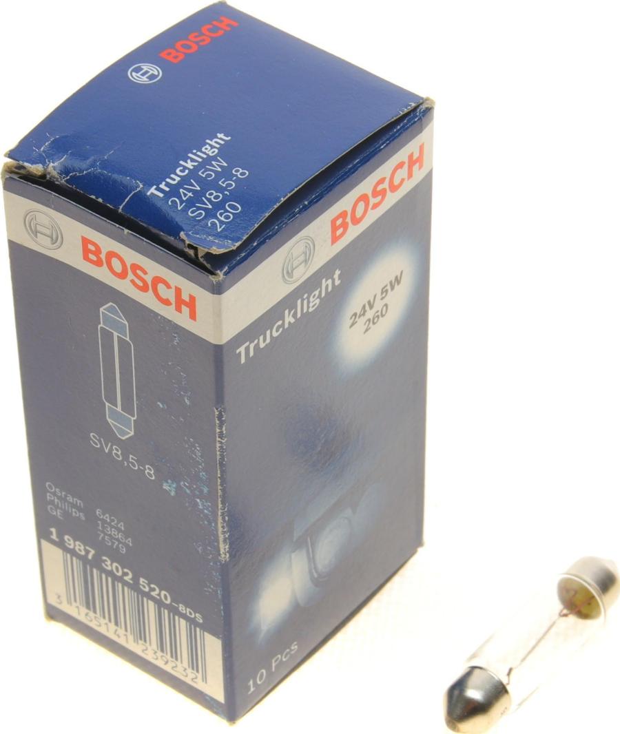 BOSCH 1 987 302 520 - Kvēlspuldze ps1.lv