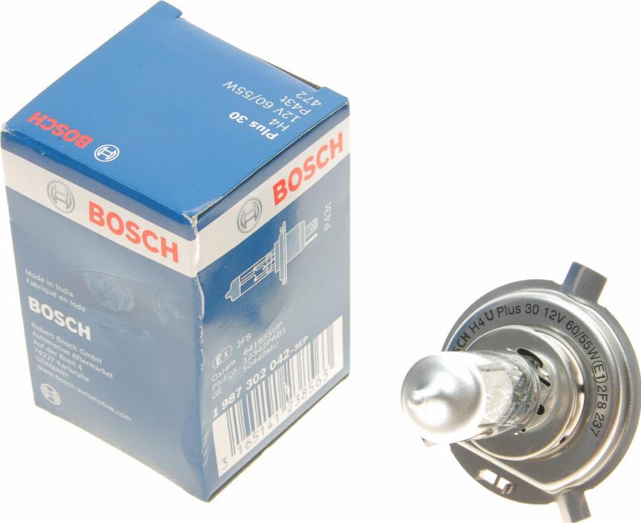 BOSCH 1 987 302 042 - Kvēlspuldze ps1.lv