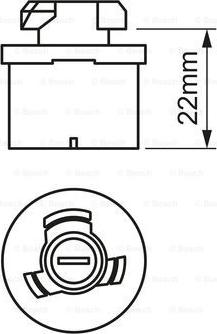 BOSCH 1 987 302 024 - Kvēlspuldze, Miglas lukturis ps1.lv