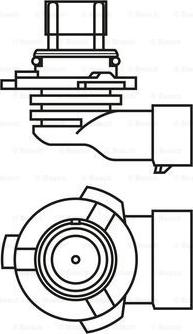 BOSCH 1 987 302 155 - Kvēlspuldze ps1.lv