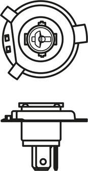 BOSCH 1 987 302 104 - Kvēlspuldze, Pamatlukturis ps1.lv