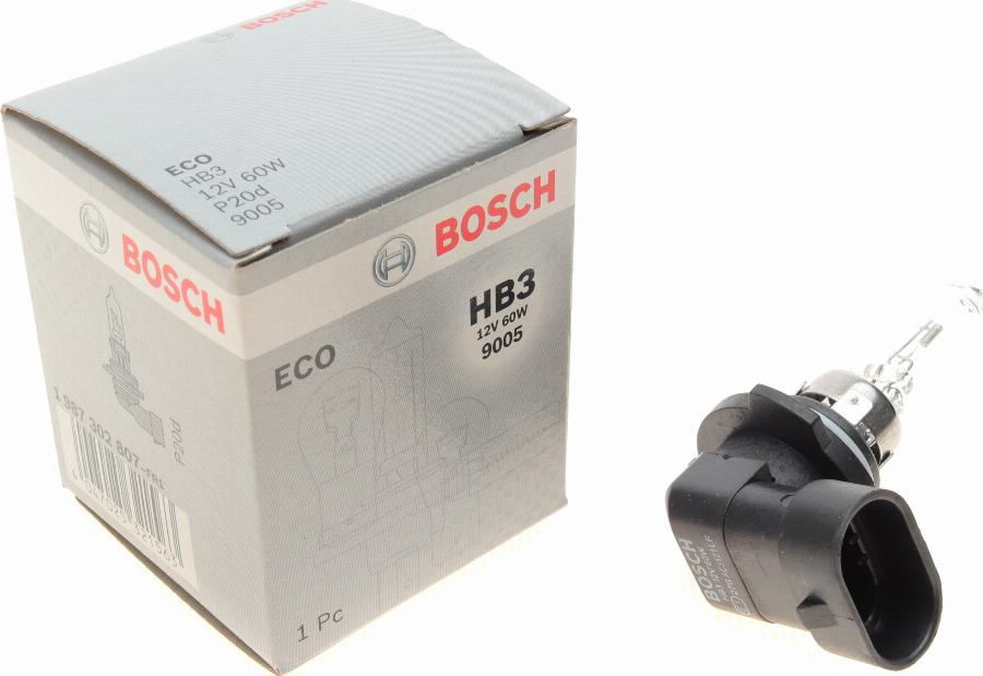 BOSCH 1 987 302 807 - Kvēlspuldze, Tālās gaismas lukturis ps1.lv