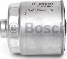 BOSCH 1 457 434 443 - Degvielas filtrs ps1.lv