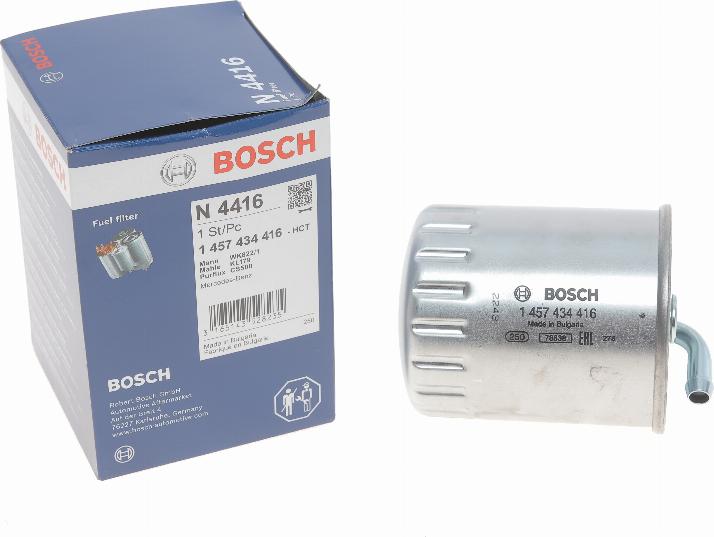 BOSCH 1 457 434 416 - Degvielas filtrs ps1.lv