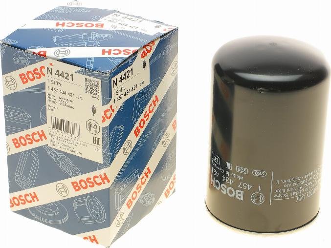 BOSCH 1 457 434 421 - Degvielas filtrs ps1.lv