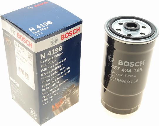 BOSCH 1 457 434 198 - Degvielas filtrs ps1.lv