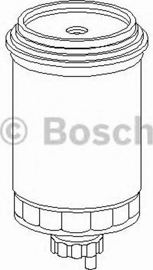 BOSCH 1457434188 - Degvielas filtrs ps1.lv